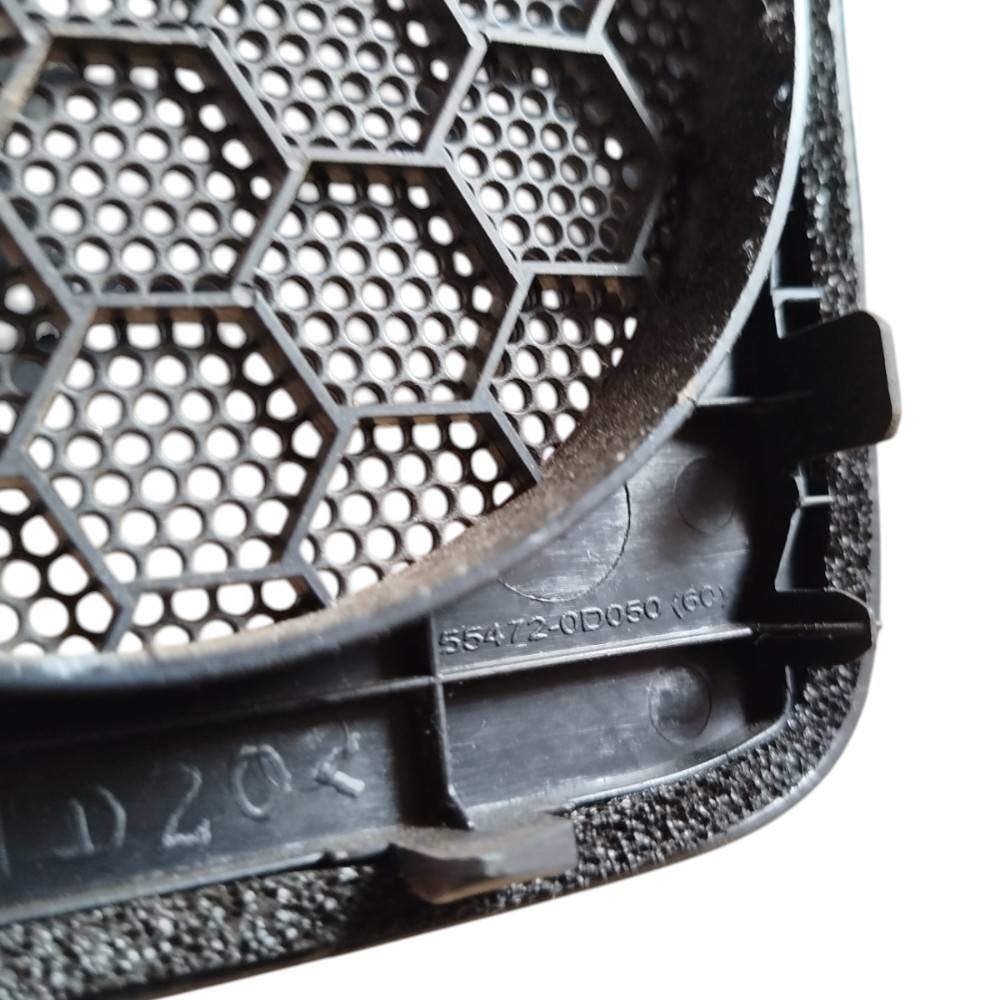 Tela Tweeter Painel Esquerdo Toyota Etios 2015 2017 2020 Preto 6