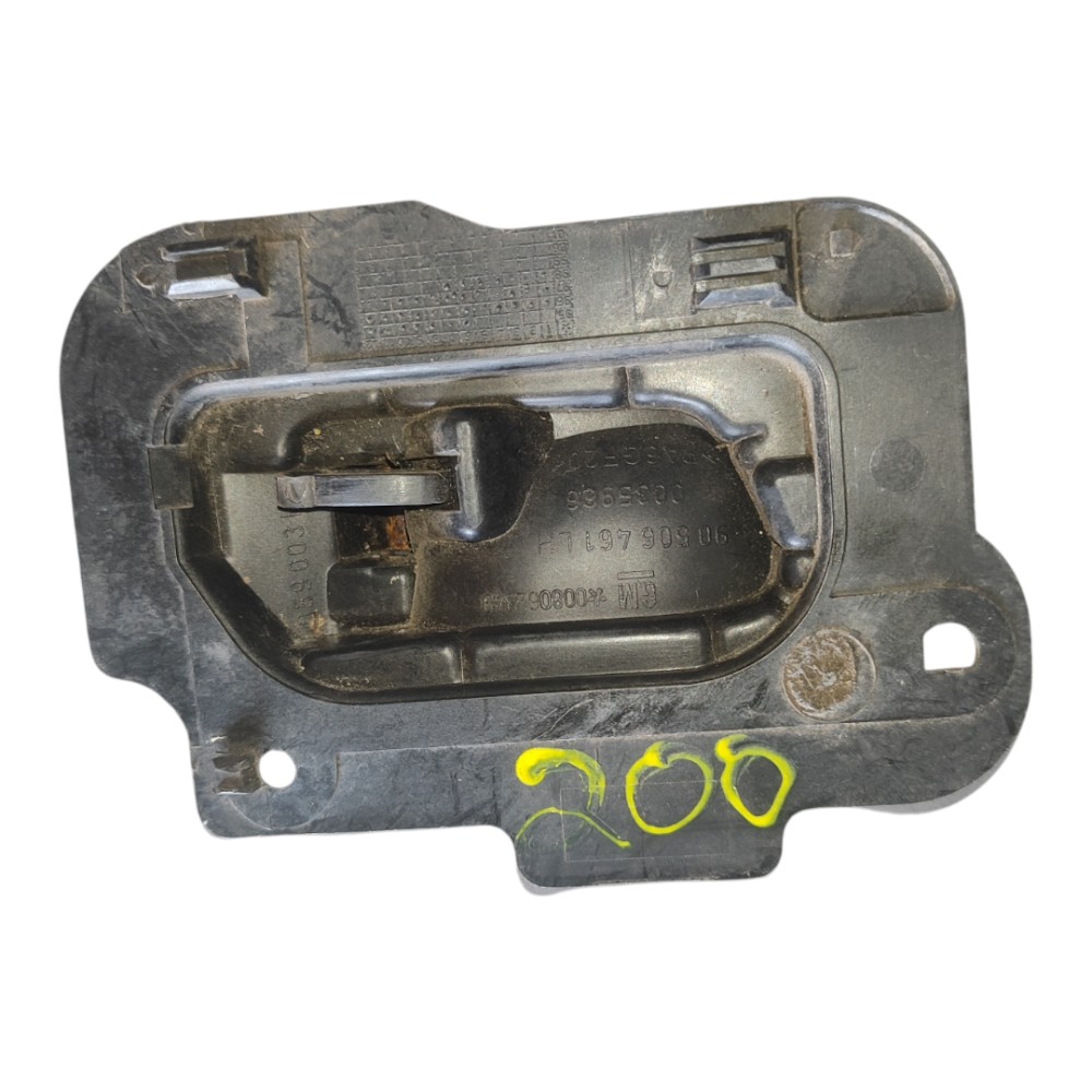 Maçaneta Interna Dianteira Traseira Ld Ecosport Fiesta 02/12 Preto Dianteira/traseira 4