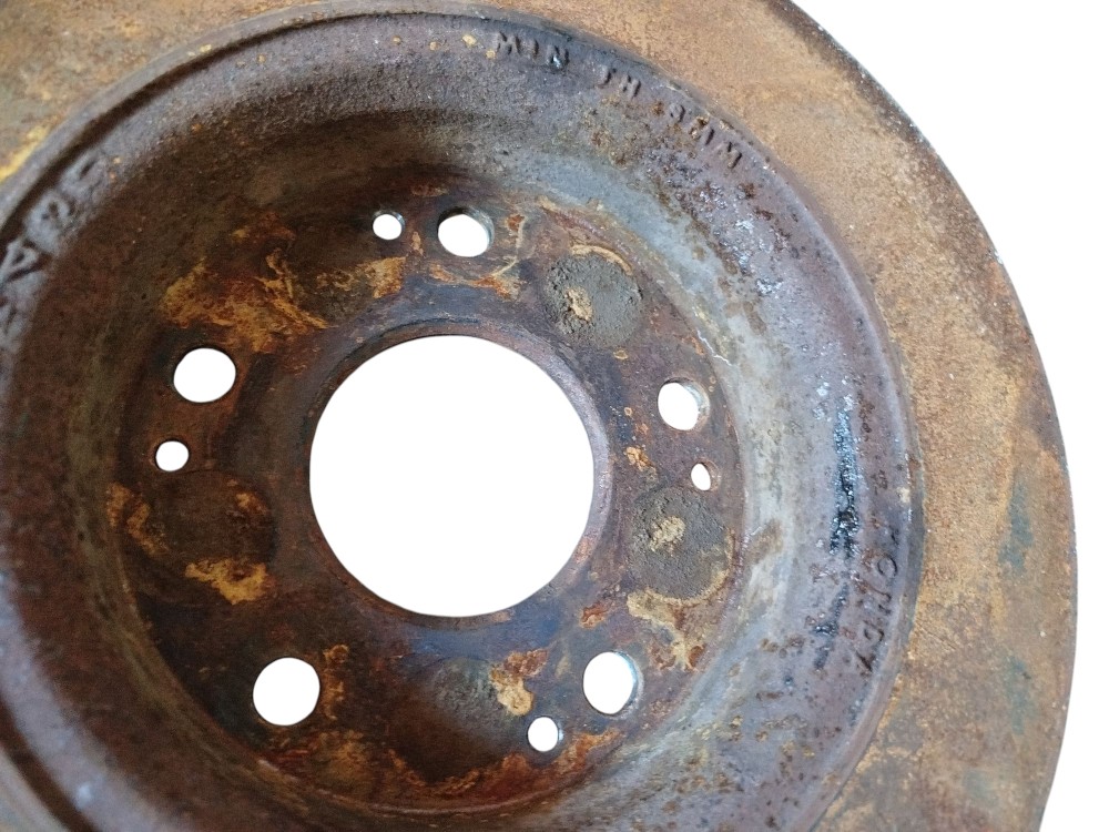 Disco Freio Traseiro Direito Honda Civic 2012 2013 2014 2016 7