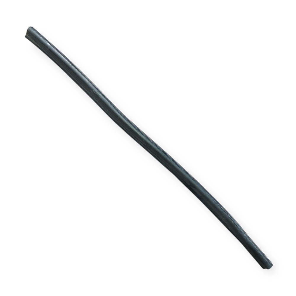 Borracha Canaleta Vidro Porta Traseira Esquerda C3 2003 2013 Preto 2