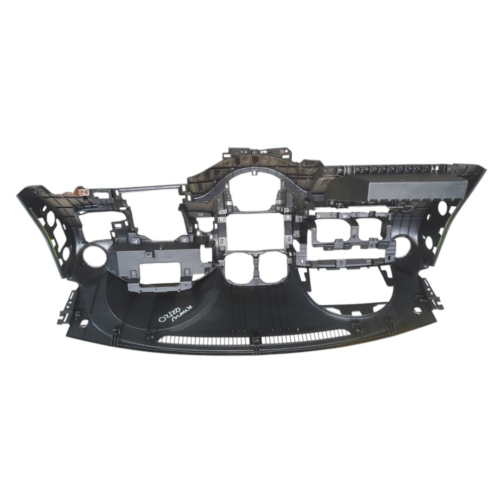 Painel Tabelier Nissan March 2012 2013 2014 2015 Original Preto 7