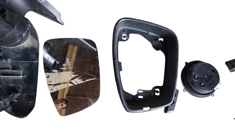 Retrovisor Esquerdo Fox Connect 2014 2015 2018 Com Detalhe 2