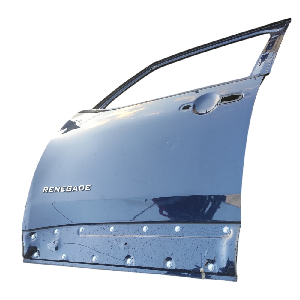 Porta Dianteira Esquerda Jeep Renegade 2015 2016 2017 2024 Dianteira Esquerdo Azul 6