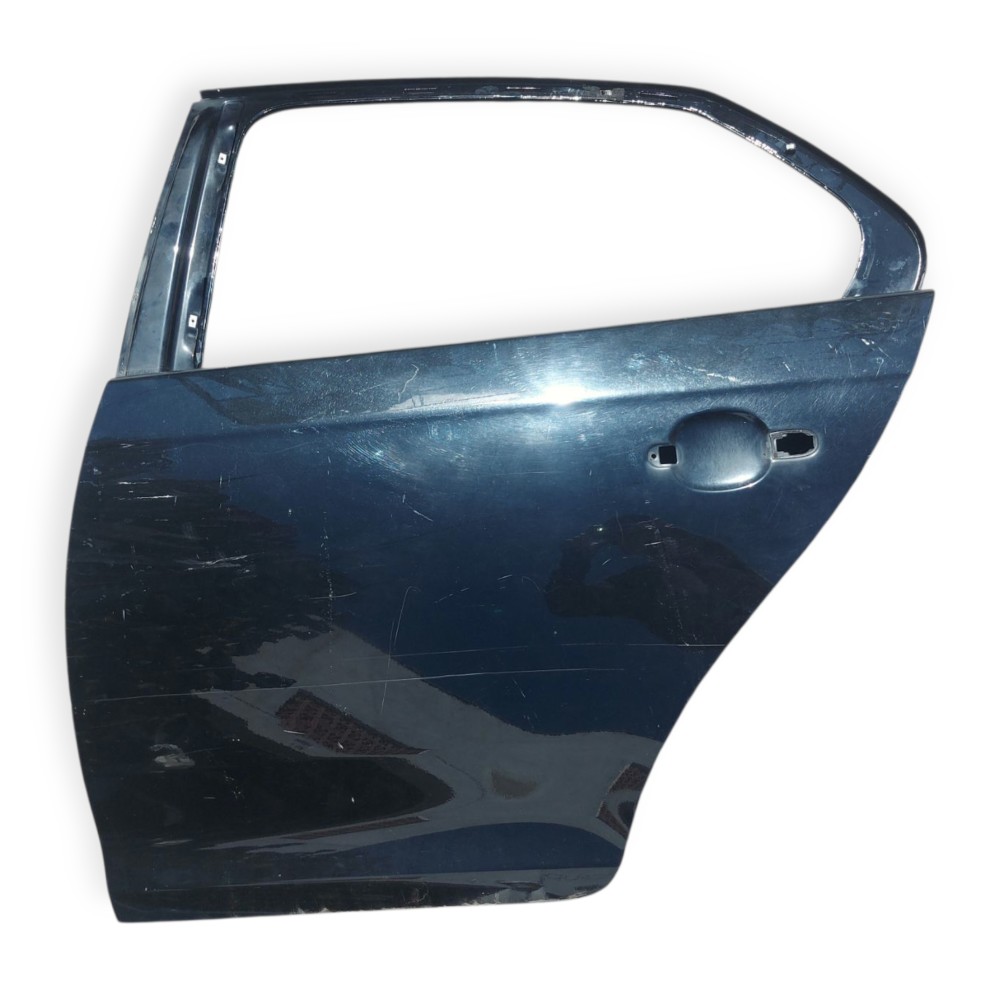 Porta Traseira Esquerda Vw Jetta Mk5 2005 2006 2007 2010 Traseira Esquerdo Preto