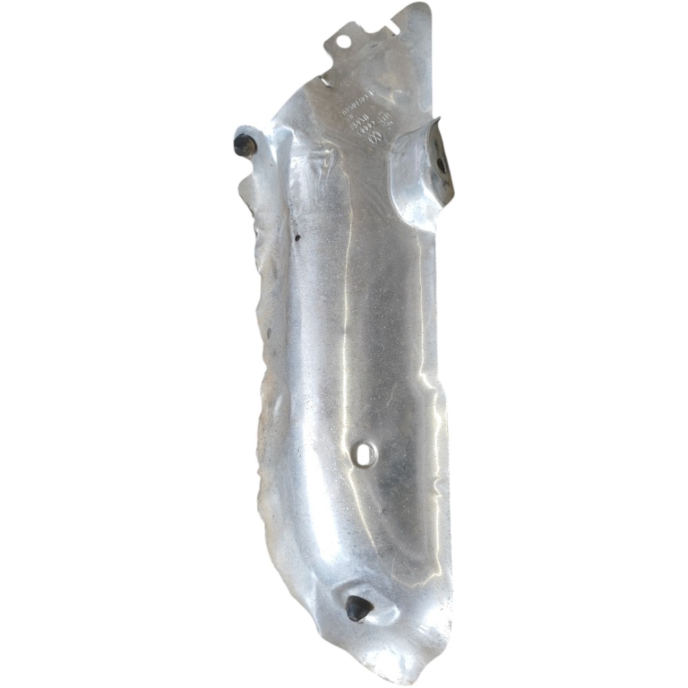 Chapa De Blindagem Tanque Combustível Vw Gol G6 2007 2010 Branco