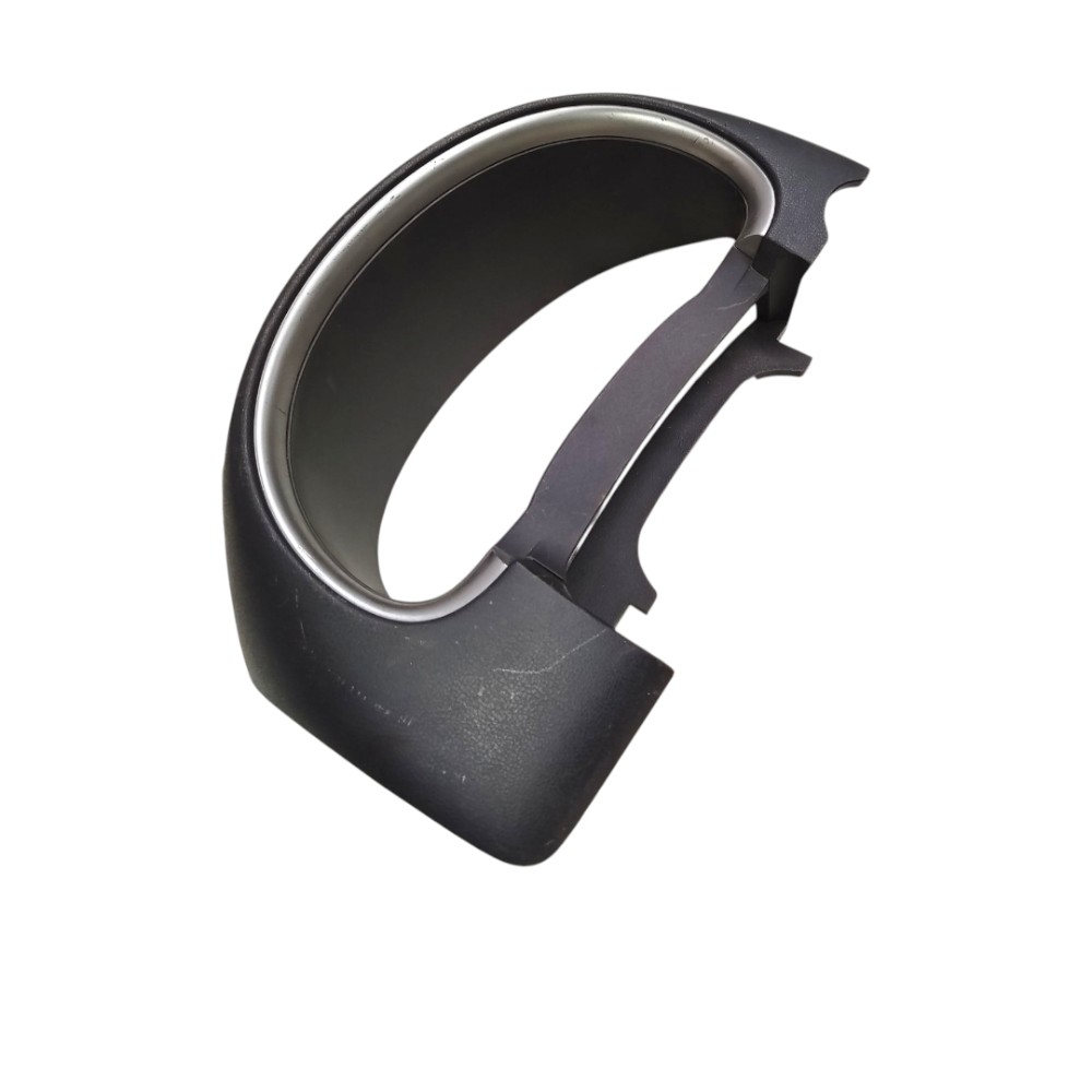 Moldura Painel Instrumento Nissan March Versa 2012 2019 Preto 3