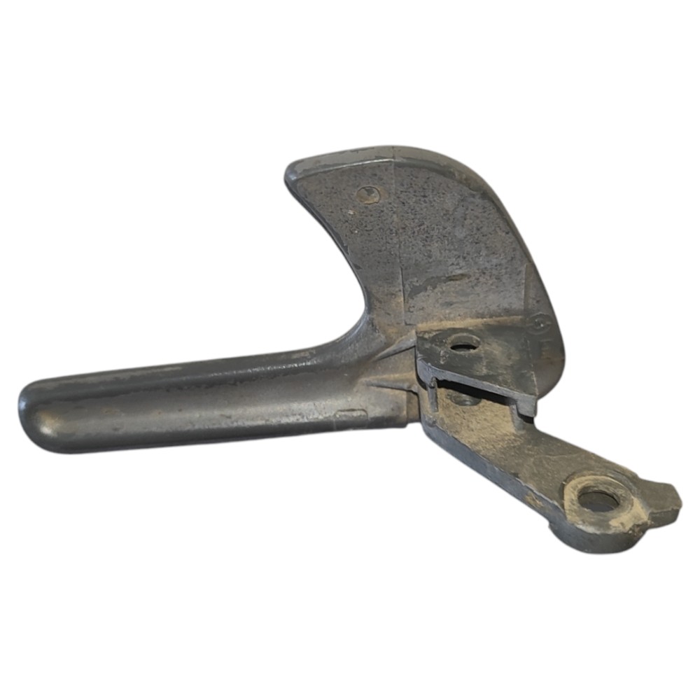 Alça Maçaneta Interna Porta Esquerda Fiat Uno 2p Original Cinza Dianteira/traseira 3