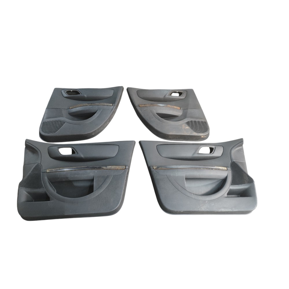 Jogo Forro Portas Citroen C4 2008 2009 2010 2011 2012 2013 Preto