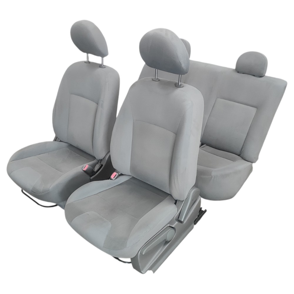 Jogo Bancos Nissan Sentra 2008 2009 2010 2011 2012 Original Cinza 3