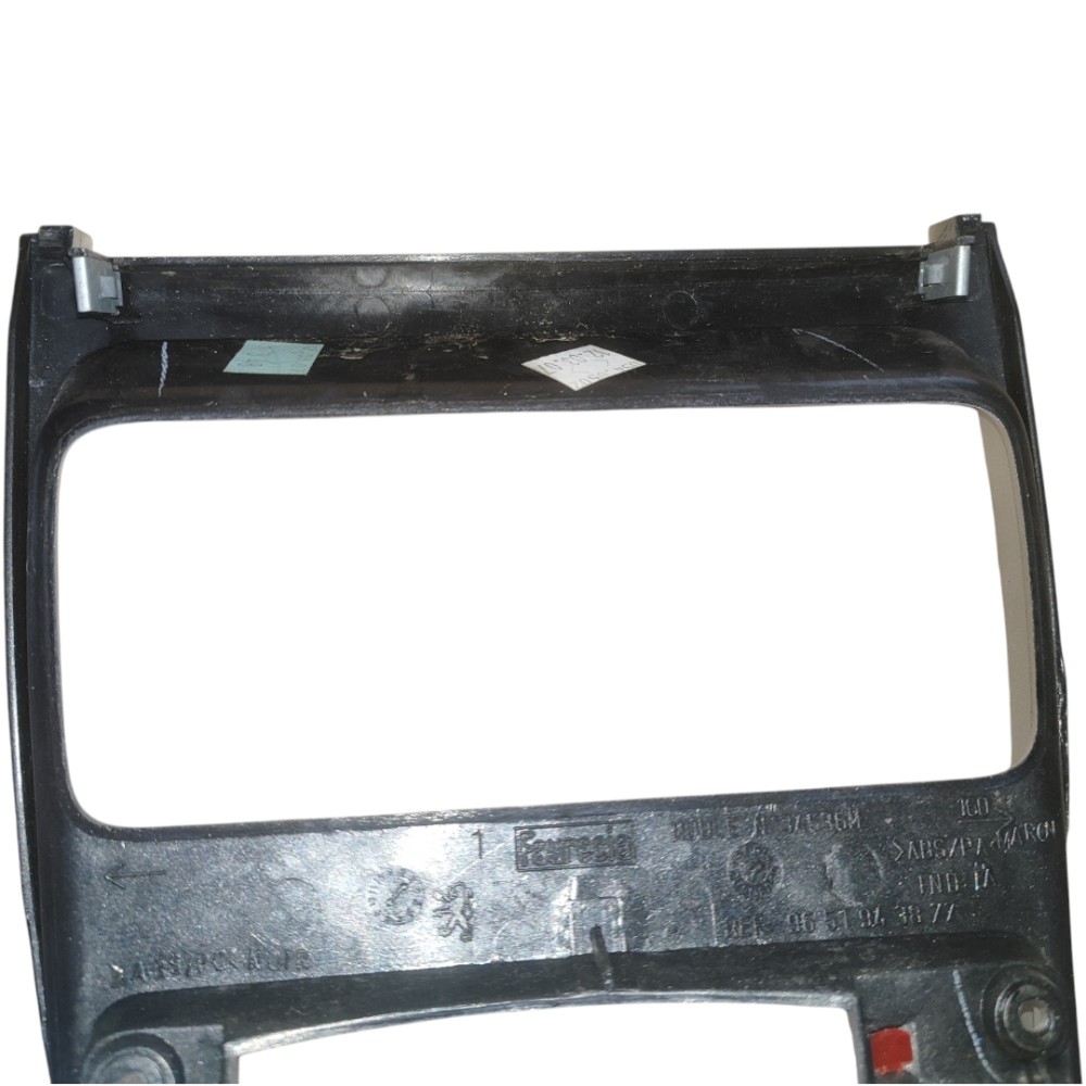 Moldura Central Inferior Peugeot 307 2006 2008 2009 2012 Prata 5