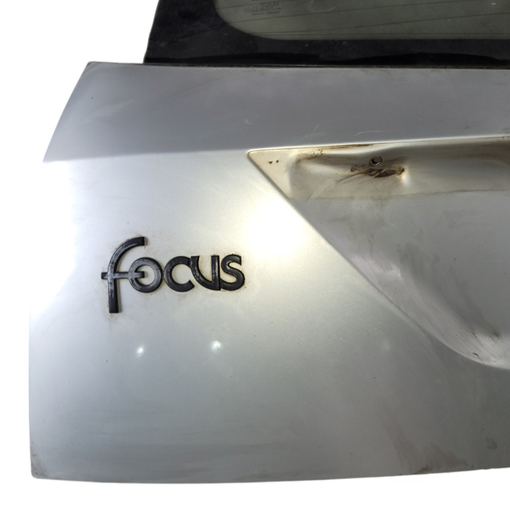Tampa Traseira Ford Focus Hatch 2001 2002 2003 2004 2008 Prata 5