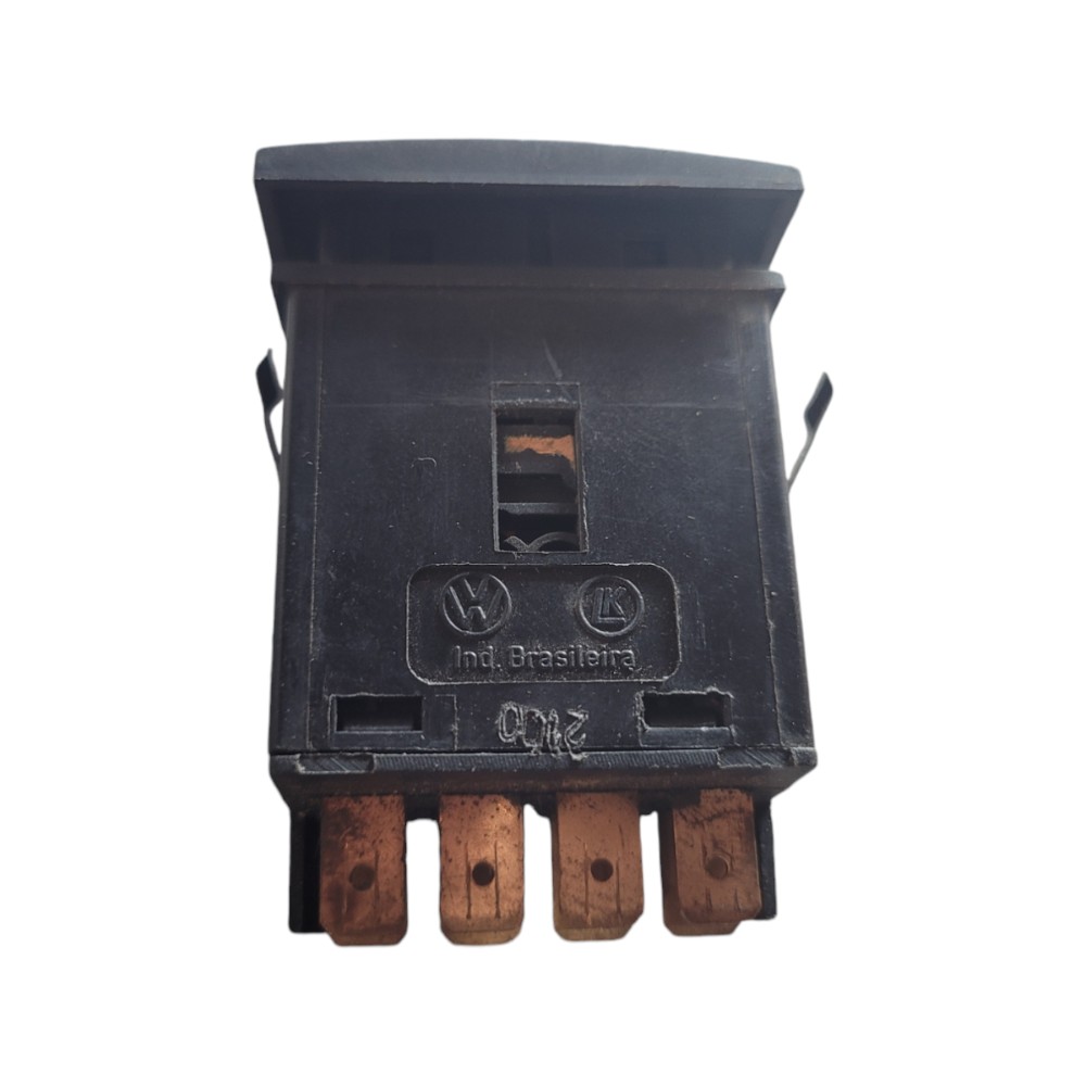 Botão Pisca Alerta Vw Gol Parati Saveiro G3 G4 377953235 Preto 7