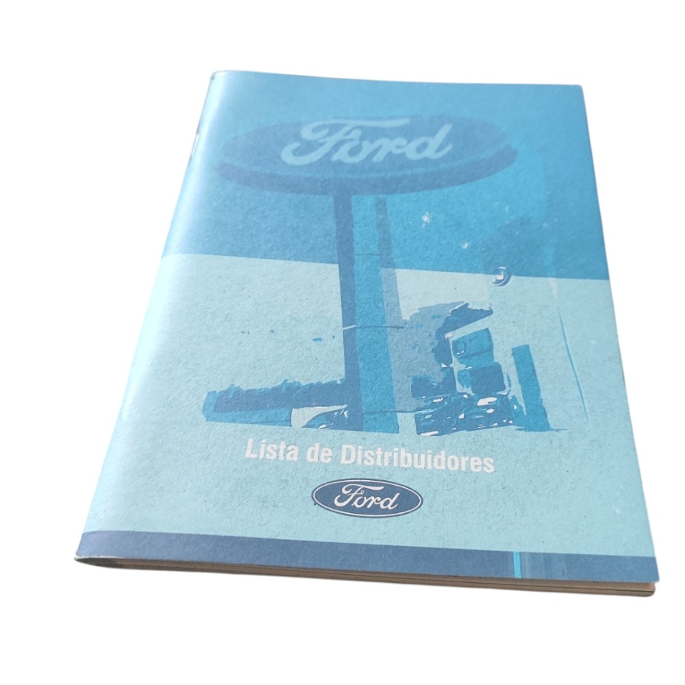 Manual Lista Distribuidores Ford Fiesta 2007 2008 2009 2013