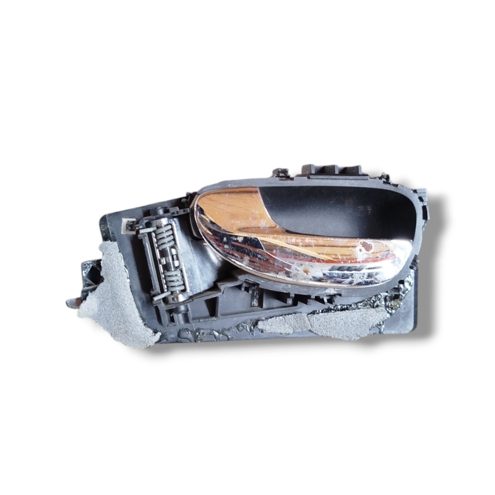 Macaneta Interna Traseira Esquerdo Peugeot 307 2006 2012 Preto