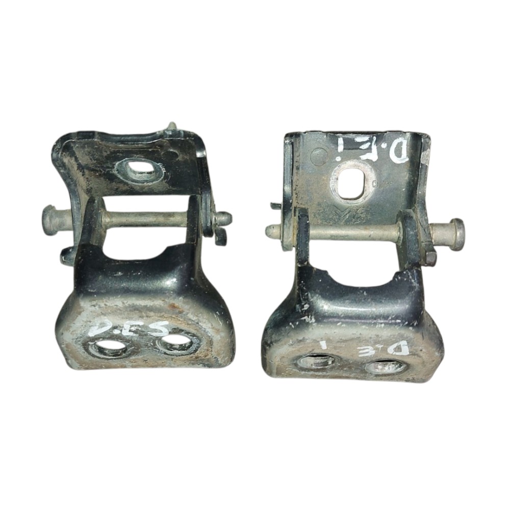 Par Dobradiça Porta Dianteira Esquerda Citroen C4 2008 2014