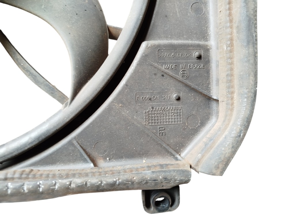 Ventoinha Defletor Fiat Brava Marea 1998 2000 2005 2010 2020 7