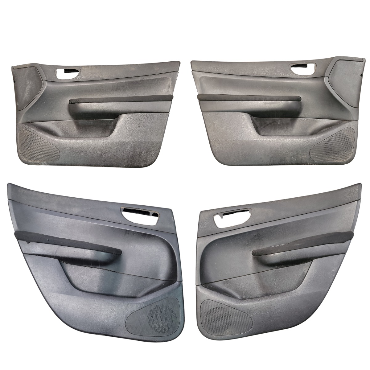Jogo Forro De Porta Peugeot 307 Sw 2008 2009 2010 2011 2013 Preto 1