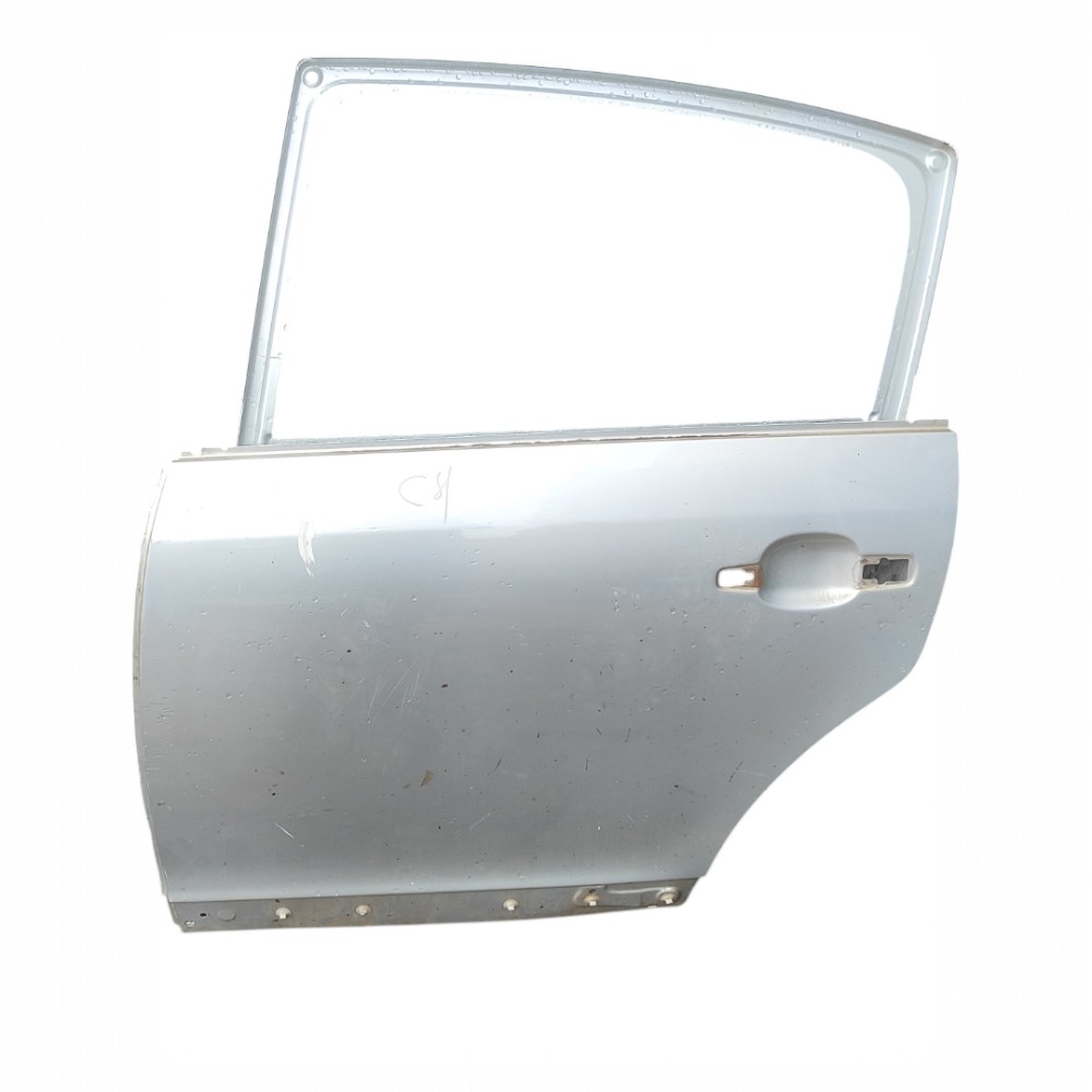 Porta Traseira Esquerda Citroen C4 Prata 2009 2010 2011 2015