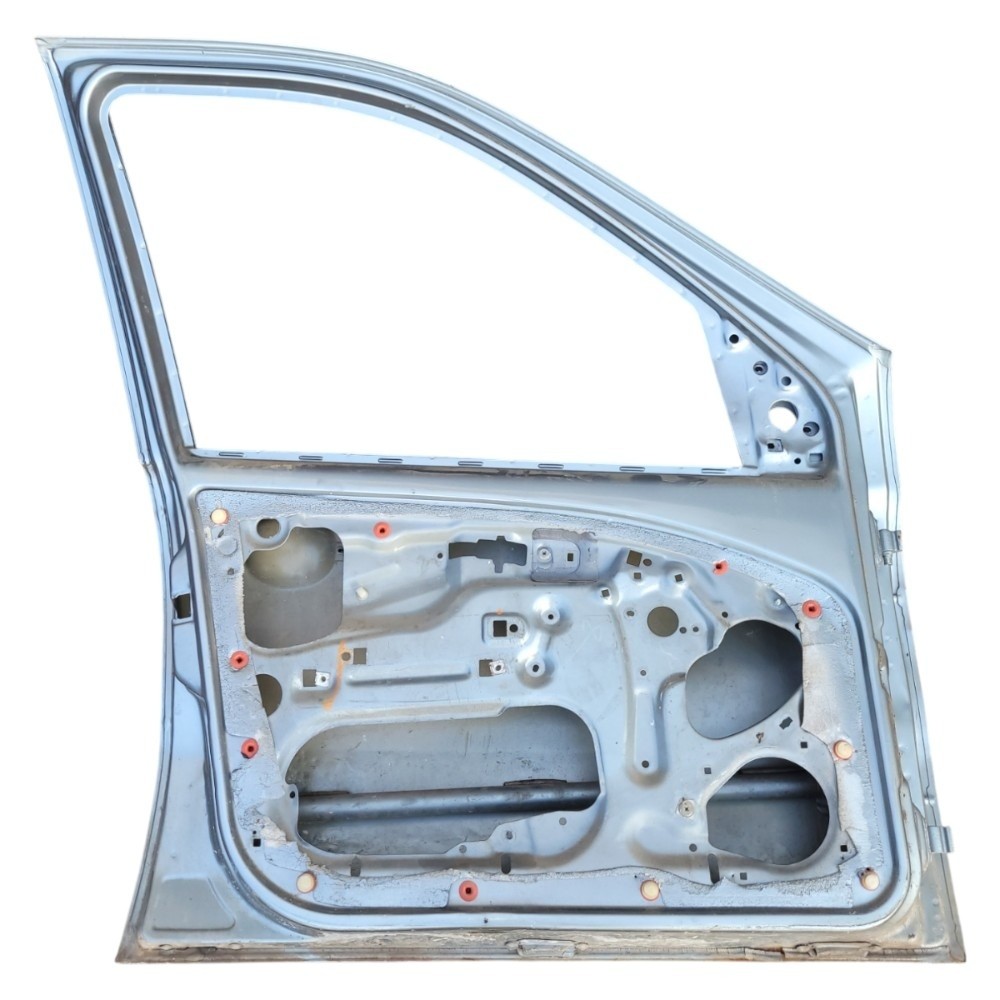 Porta Dianteira Esquerda Fiat Palio 4p 2006 2007 2008 2012 Dianteira Esquerdo Prata 5