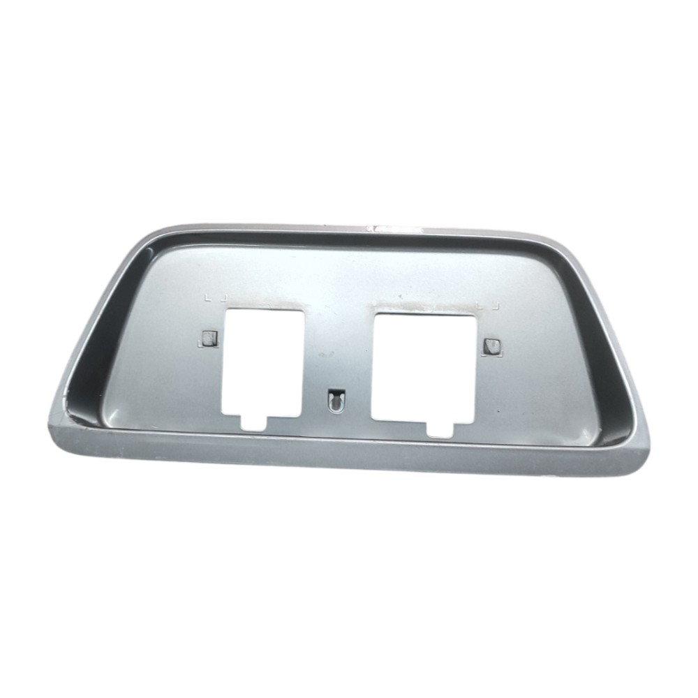 Moldura Placa Honda Civic 1996 1998 2000  Cinza