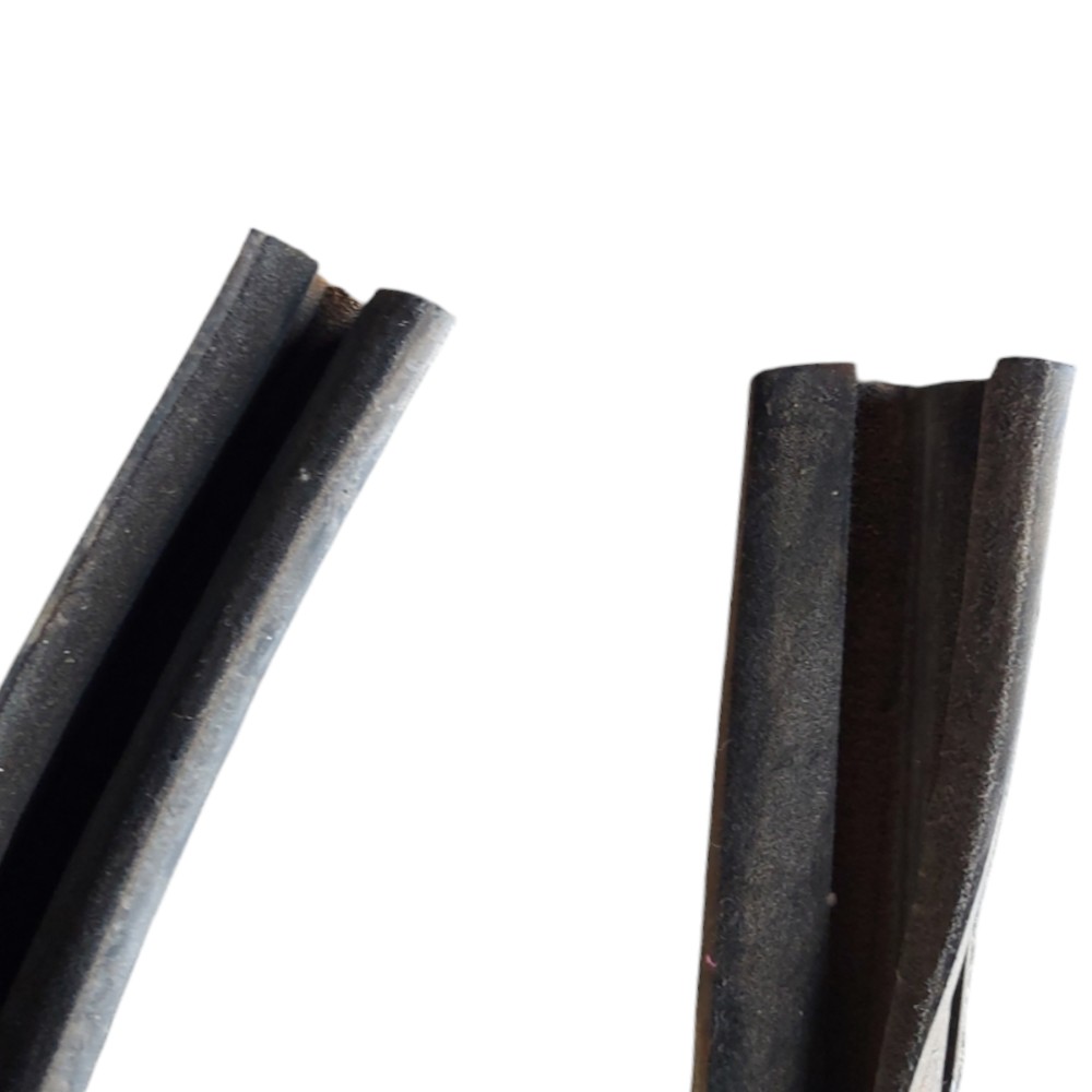 Borracha Vidro Dianteiro Direito Ford Fiesta 2002 2008 2012 Preto 7