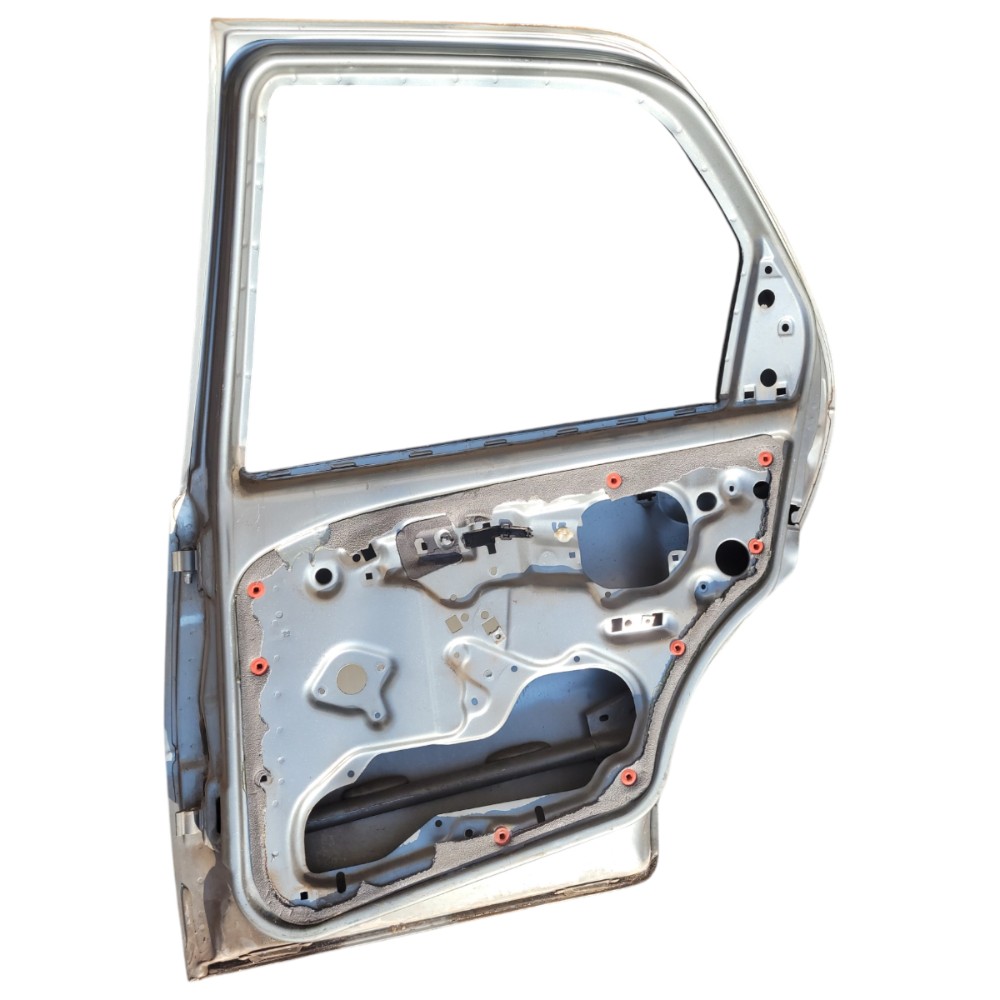Porta Traseira Direita Fiat Palio 2006 2007 2008 2009 2012 Traseira Direita Prata 4