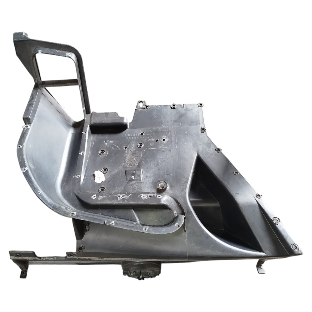 Capa Inferior Painel Interno Peugeot Partner 9619437177 Preto