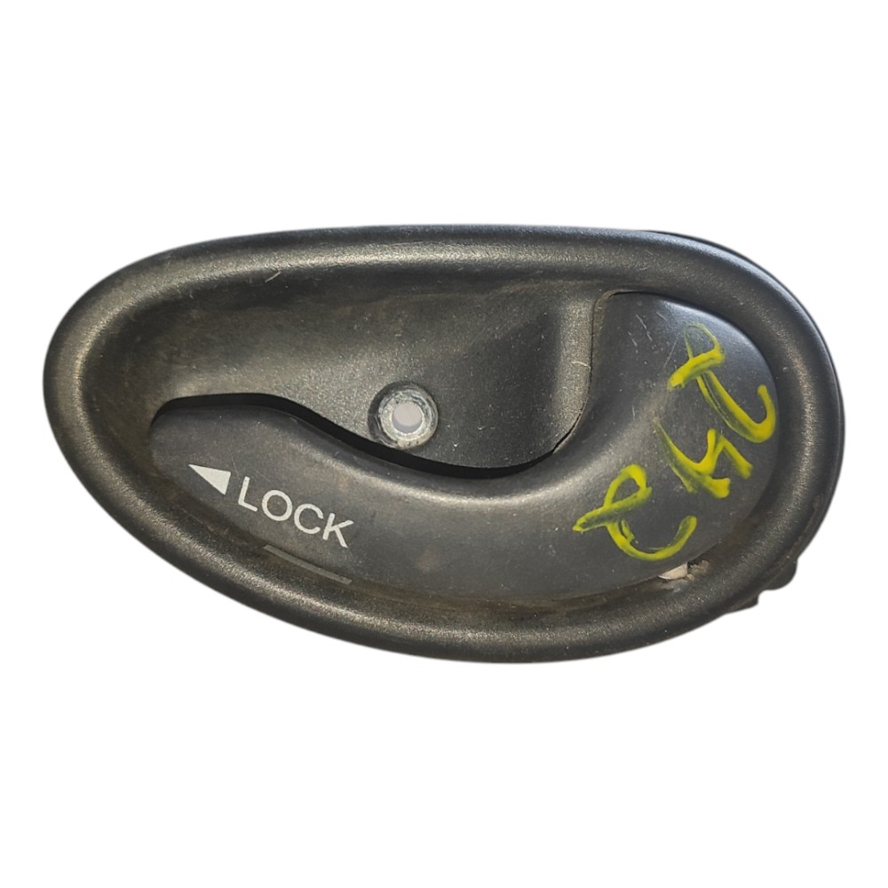 Maçaneta Interna Direita Fiat Palio Siena Weekend 1997 2003 Preto Dianteira/traseira 2