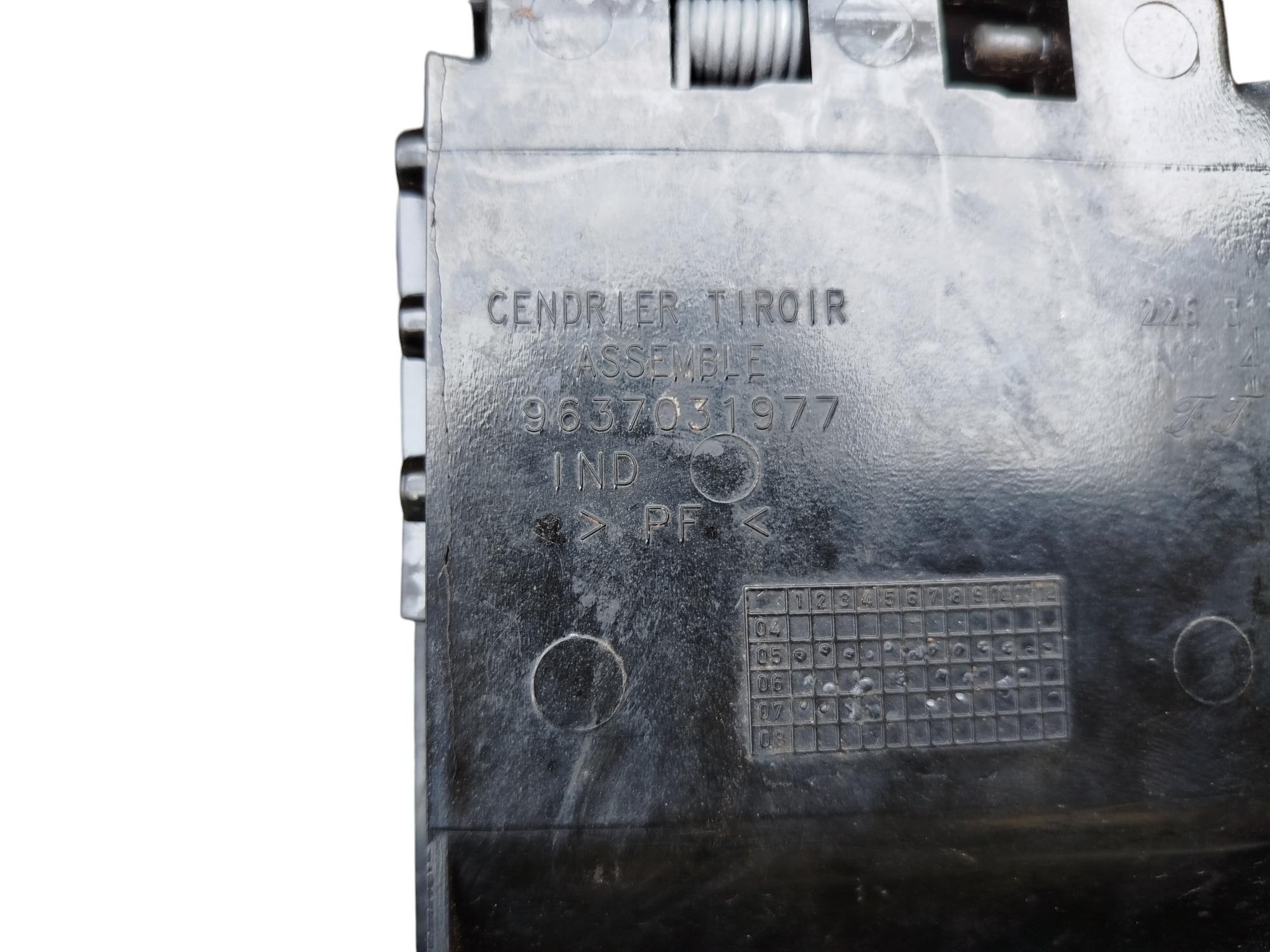 Cinzeiro Porta Objeto 307 Sw 2008 2013 9637031977 4