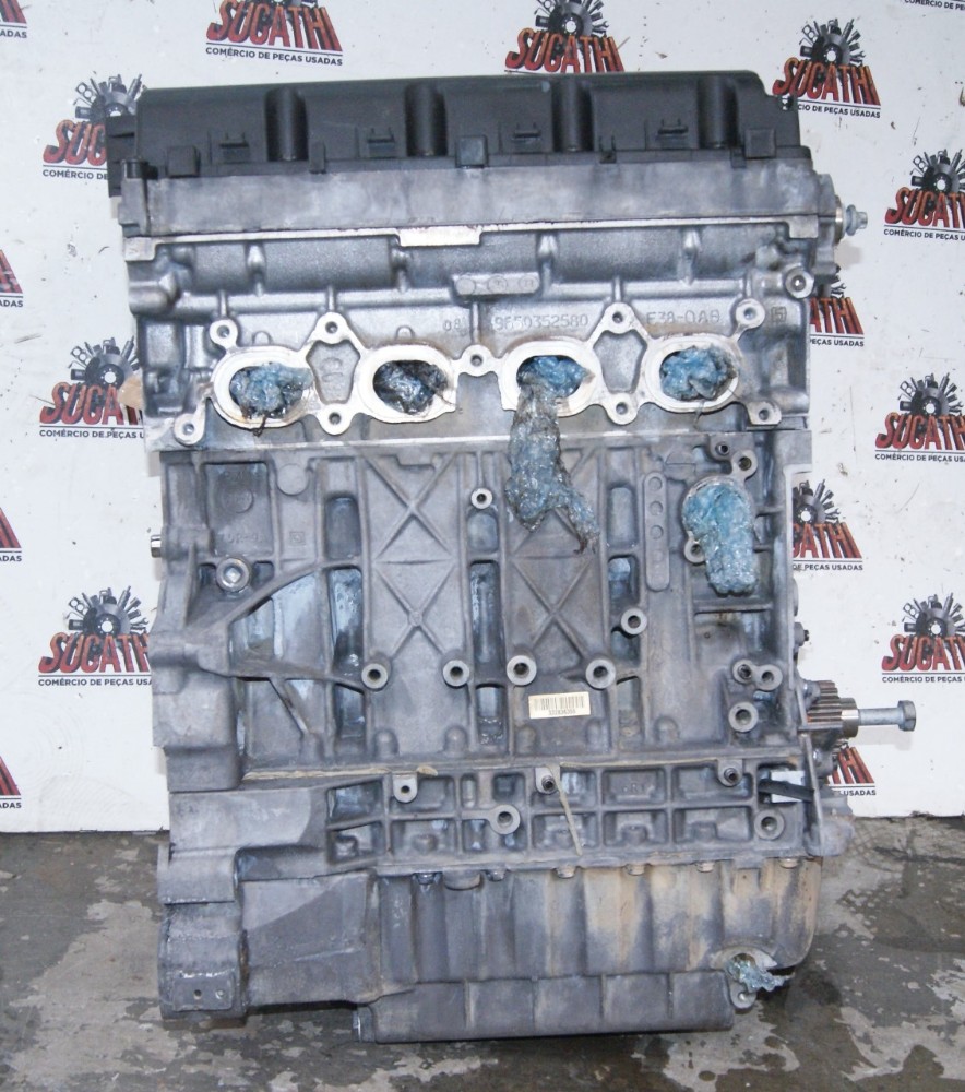 Motor Parcial Peugeot 307 407 Citroen C4 2.0 16v Flex 151cv