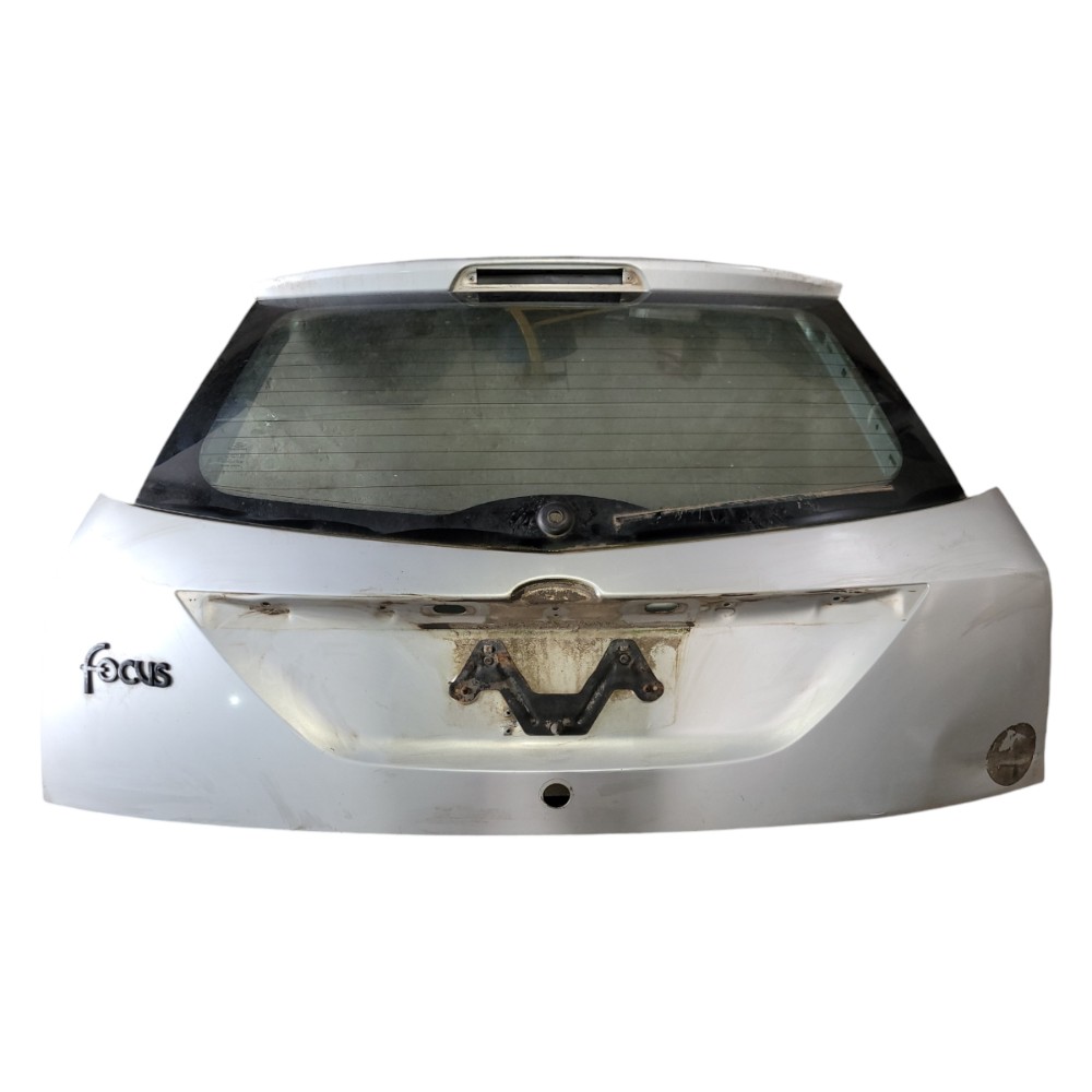 Tampa Traseira Ford Focus Hatch 2001 2002 2003 2004 2008 Prata 1