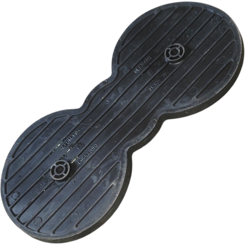 Borracha Tapete Porta Copos Vw Passat Variant 1996 2000 2005 Preto 6