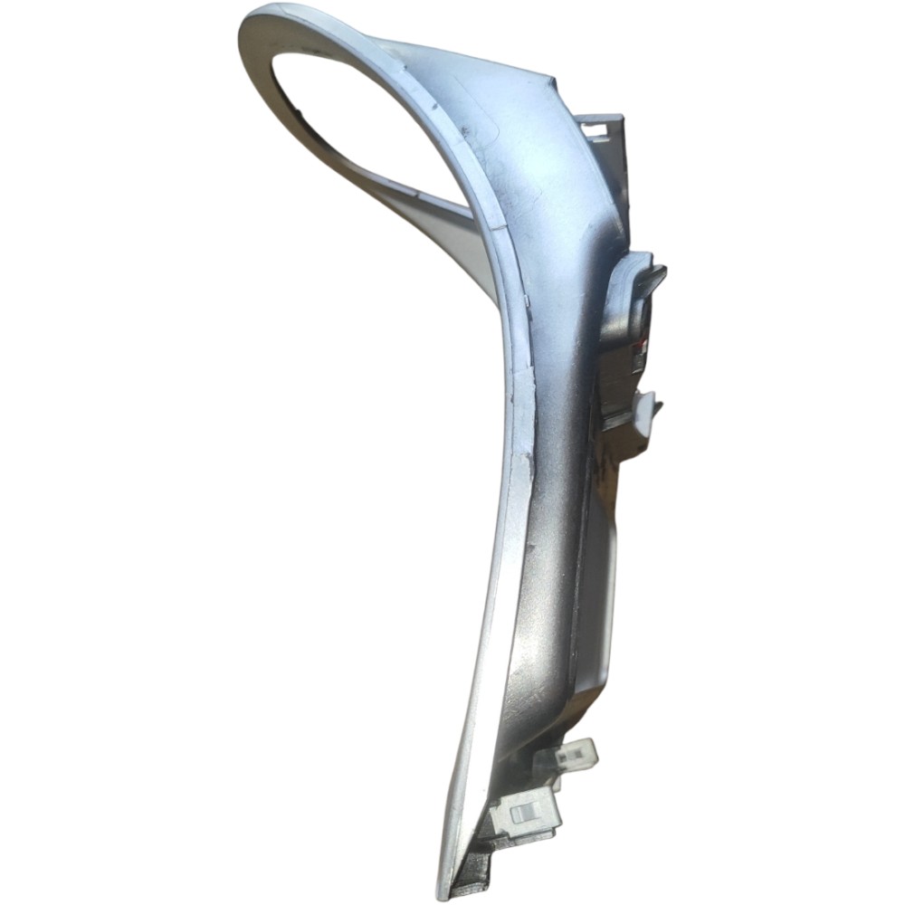Moldura Central Inferior Peugeot 307 2006 2008 2009 2012 Prata 3
