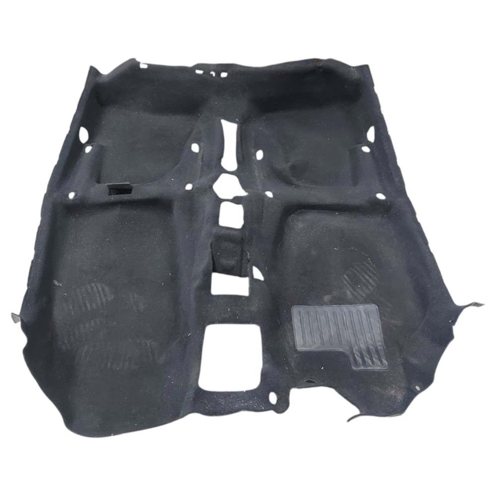 Forro Carpete Assoalho Peugeot 206 1999 2001 2005 2008 2p Preto 2