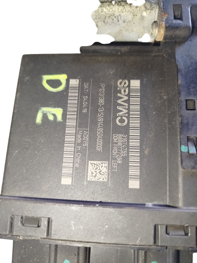 Motor Maquina Vidro Dianteiro Esquerdo Xc60 S60 2019 2021 9