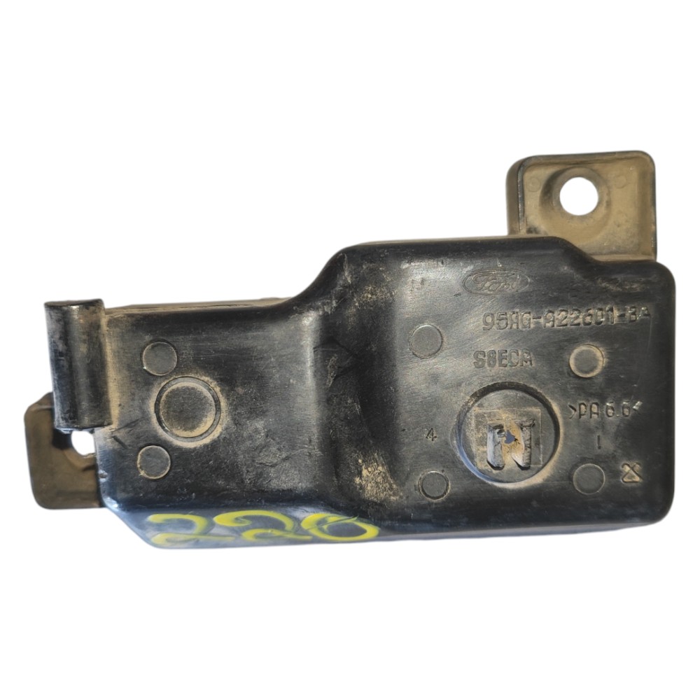 Maçaneta Interna Diant Tras Esquerda Ford Escort 1997 2002 Preto Dianteira/traseira 4