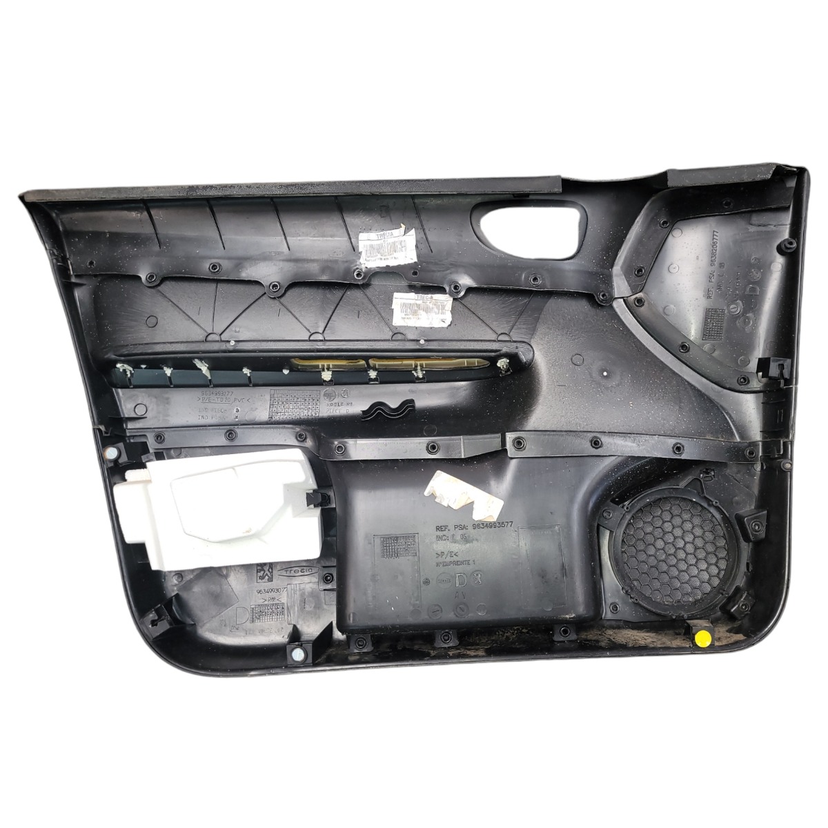 Jogo Forro De Porta Peugeot 307 Sw 2008 2009 2010 2011 2013 Preto 7