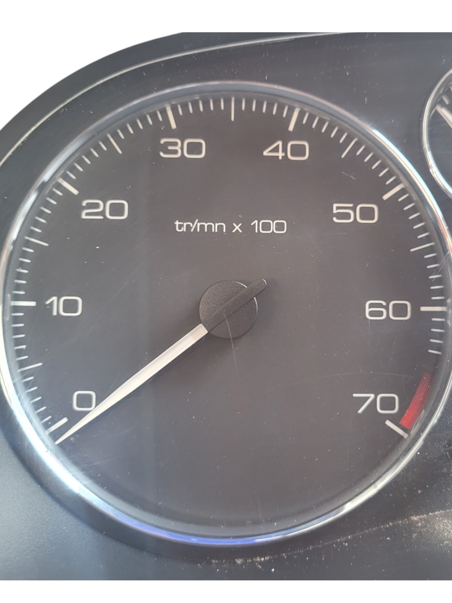 Painel Instrumentos Velocimetro Rpm Peugeot 307 9660470480 Preto 3