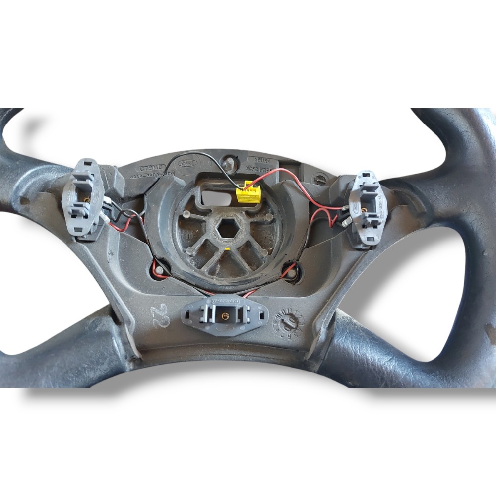 Volante Ford Focus 2001 2009 98ab3600 Preto 3