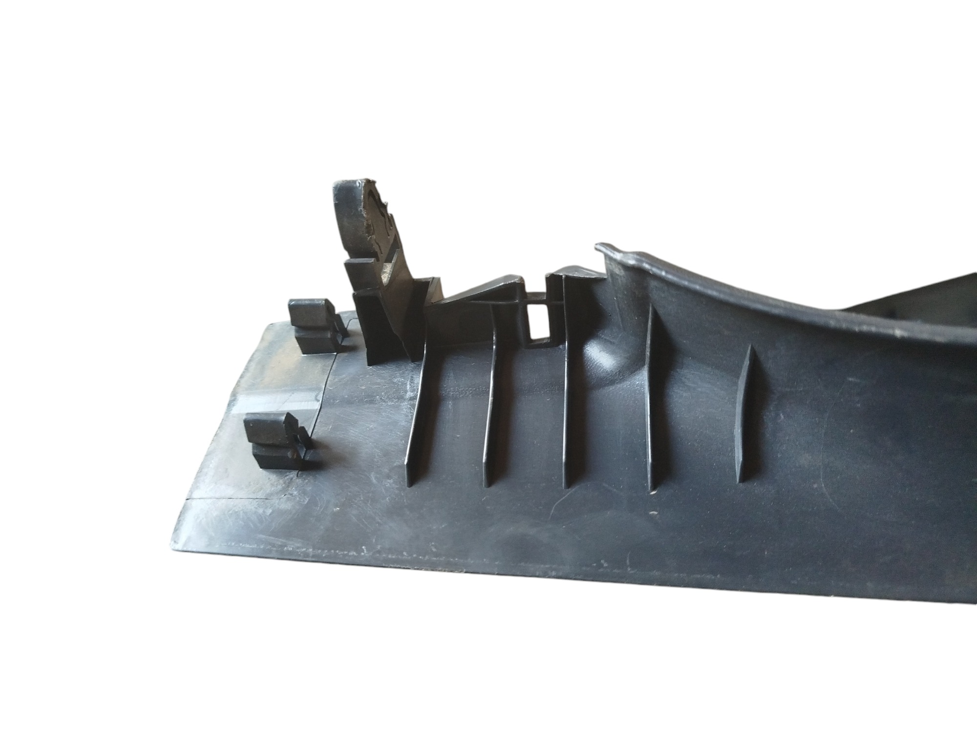 Acabamento Soleira Traseiro Esquerdo Megane 2007 2010 2012 Cinza-escuro 4