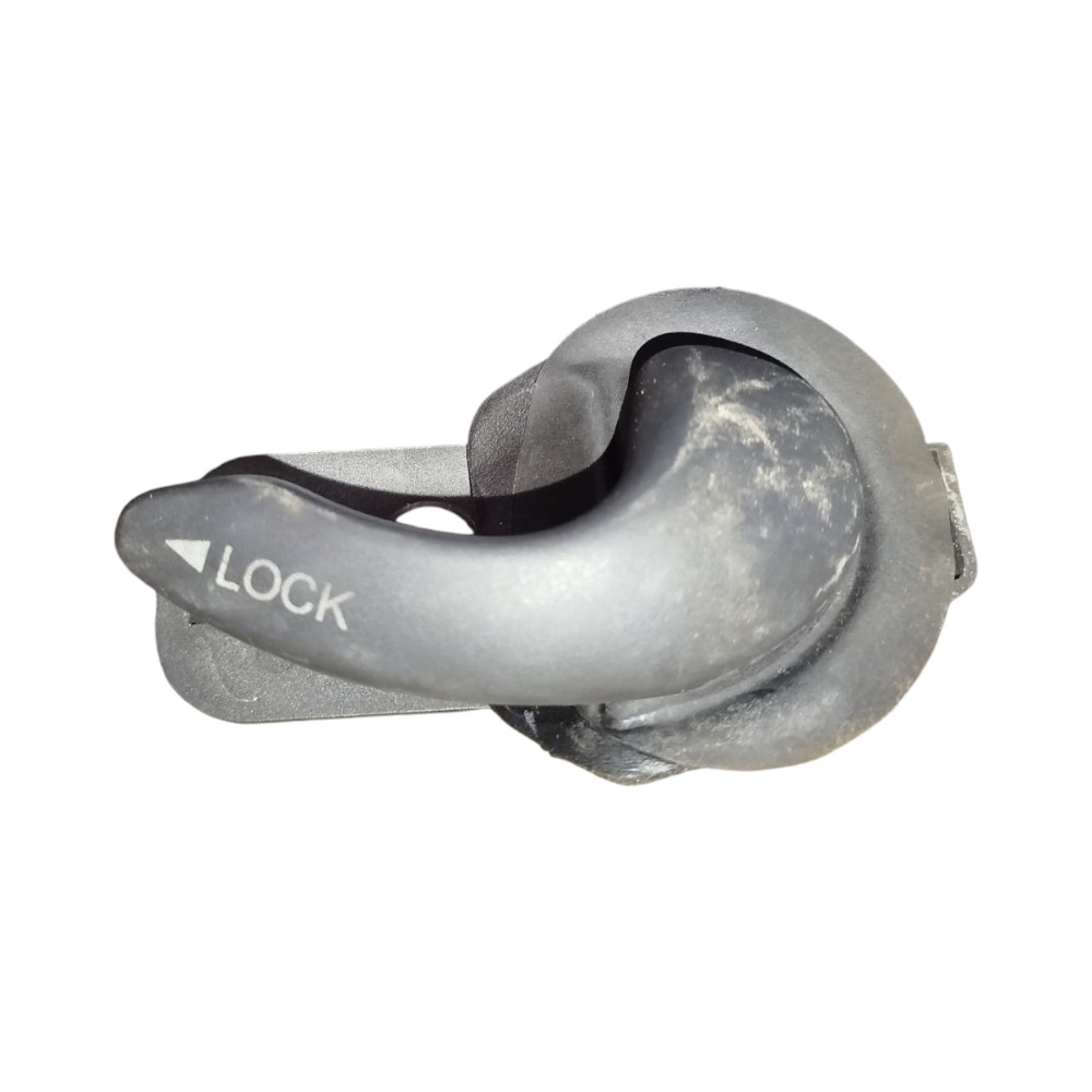 Maçaneta Interna Traseira Direita Palio Strada 2p 1999 2002 Preto Traseira 1