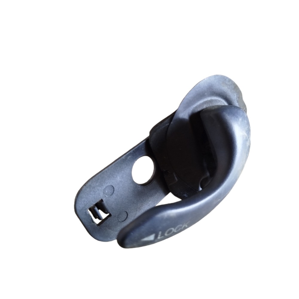 Maçaneta Interna Traseira Direita Palio Strada 2p 1999 2002 Preto Traseira 2