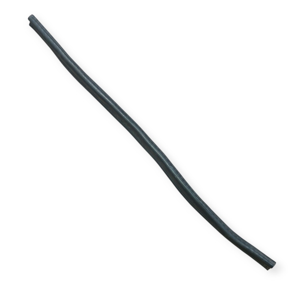 Borracha Canaleta Vidro Porta Traseira Direita C3 2004 2012 Preto