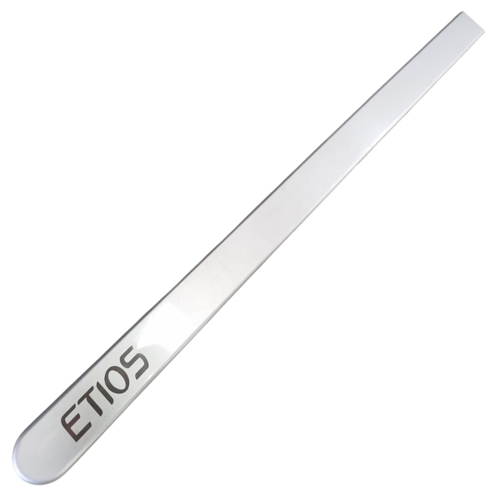 Friso Porta Dianteira Esquerda Toyota Etios 2013 2014 2021 Prata
