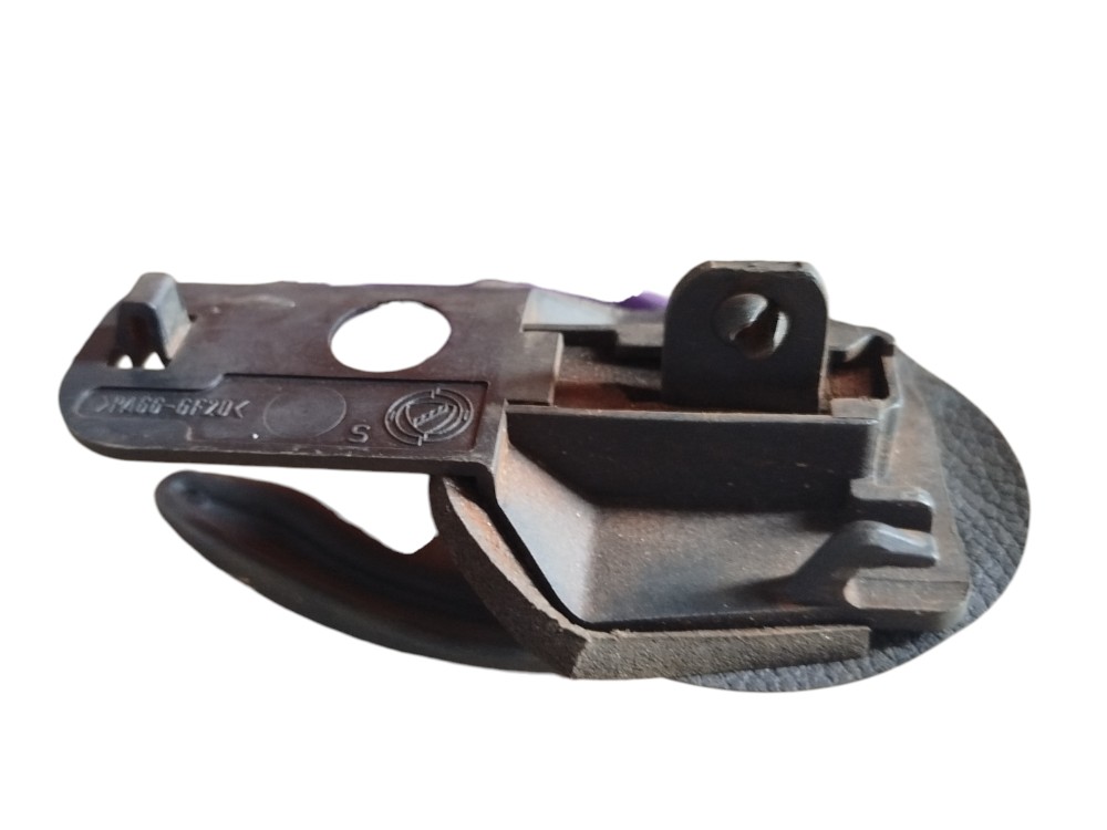 Maçaneta Interna Esquerda Palio Strada Siena 1996 2007  Preto Traseira 6