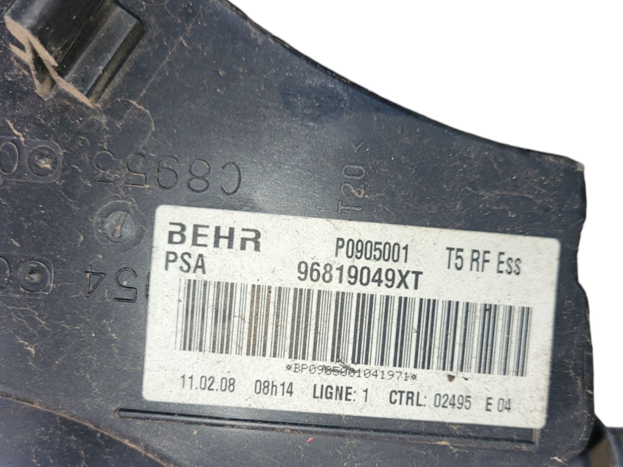 Caixa Evaporadora Peugeot 307 1.6 2.0 96819049xr Original 5