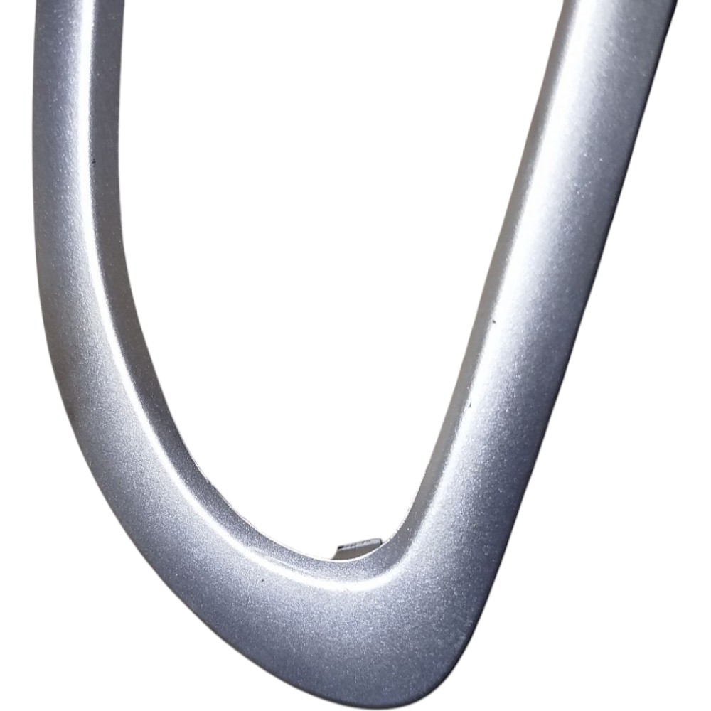Moldura Maçaneta Interna Diant Direita Peugeot 307 2006 2012 Prata Dianteira 6