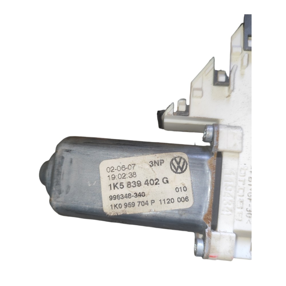 Maquina Vidro Traseira Direita Vw Jetta 2007 2008 2009 2010 8