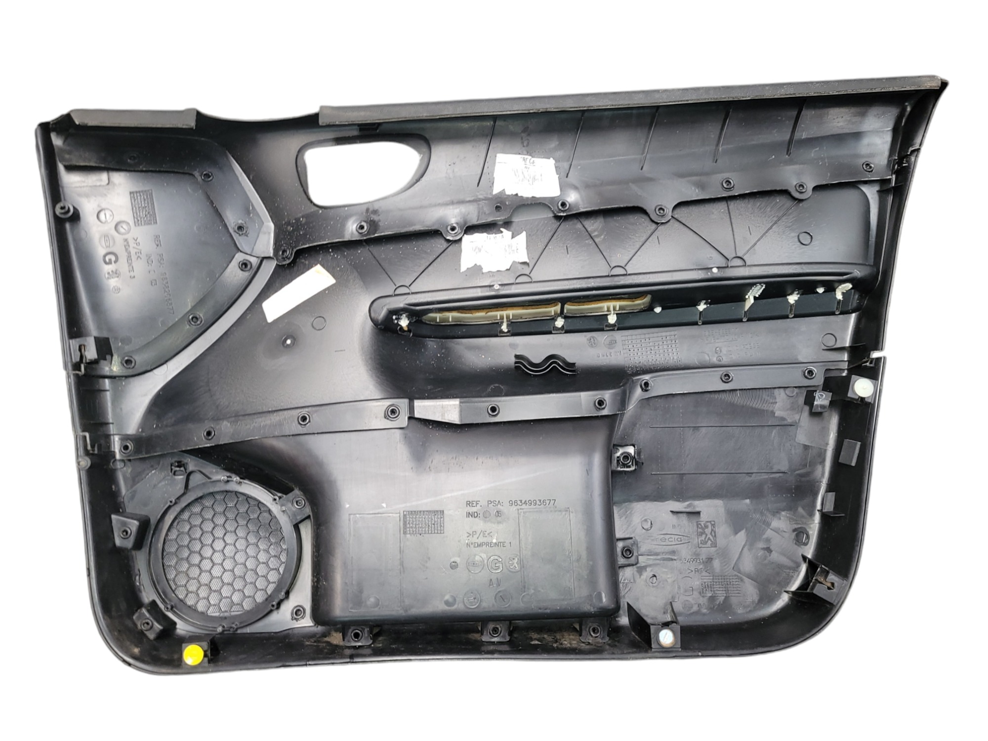 Jogo Forro De Porta Peugeot 307 Sw 2008 2009 2010 2011 2013 Preto 9