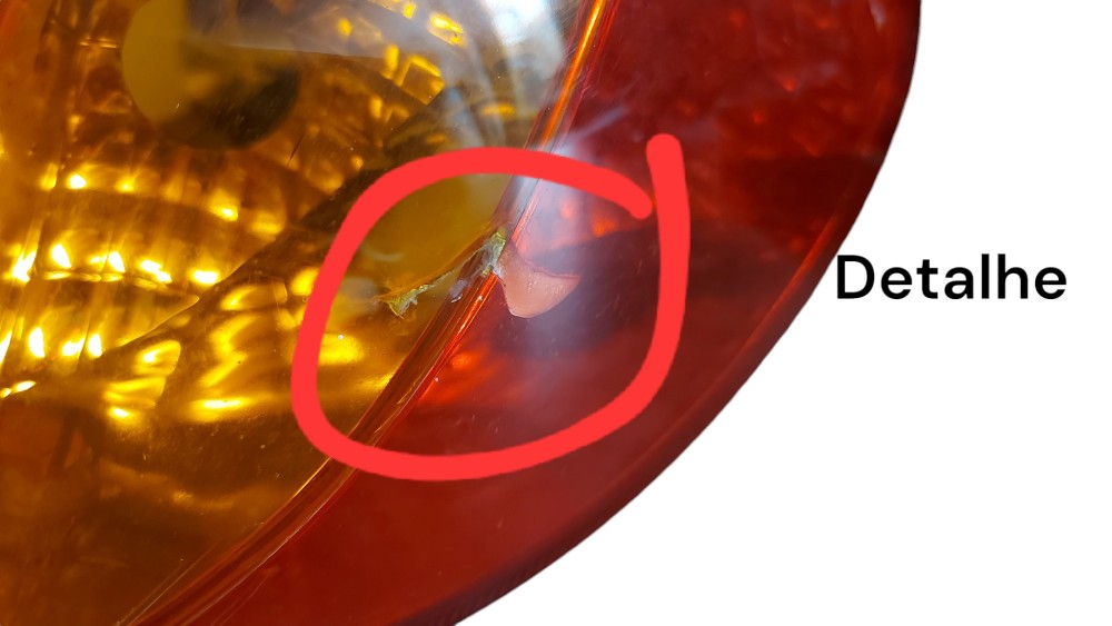 Lanterna Traseira Direita Celta 2003 2002 2005 C Detalhe Direito Vermelho 5